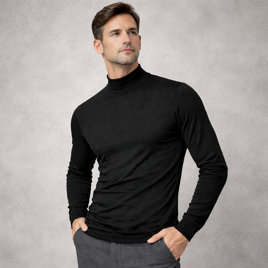 7447 CAMISETA MANGA LARGA SEMICISNE TEJIDO TÉRMICO