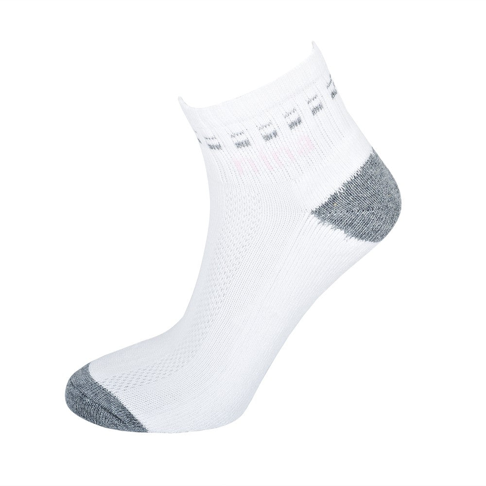 4530 CALCETÍN TOBILLERO CÁLIDO NINA 129-Blanco-Gris Vigoré