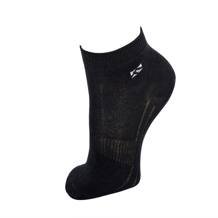 4572 2 PARES. CALCETÍN CORREDOR TOBILLERO 009-Negro