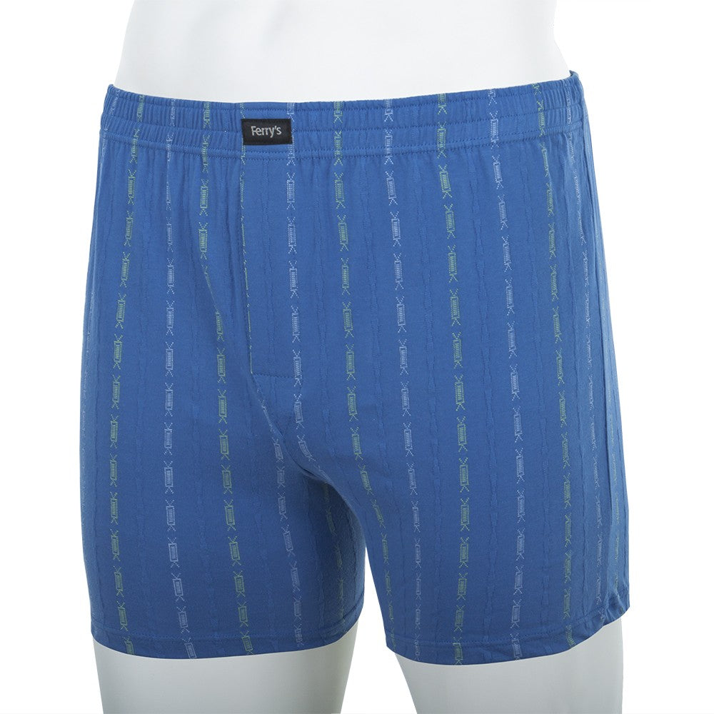 5063 BÓXER ABIERTO BORDADO GUGGEN 244-Azul Profundo