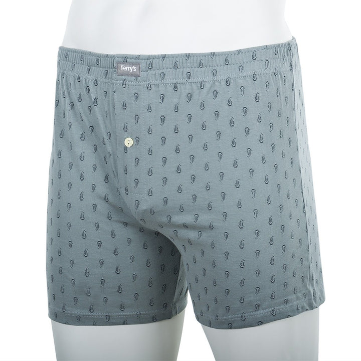 5070b BÓXER ABIERTO BORDADO BARQUITOS 095-Gris Plomo 2XL-64