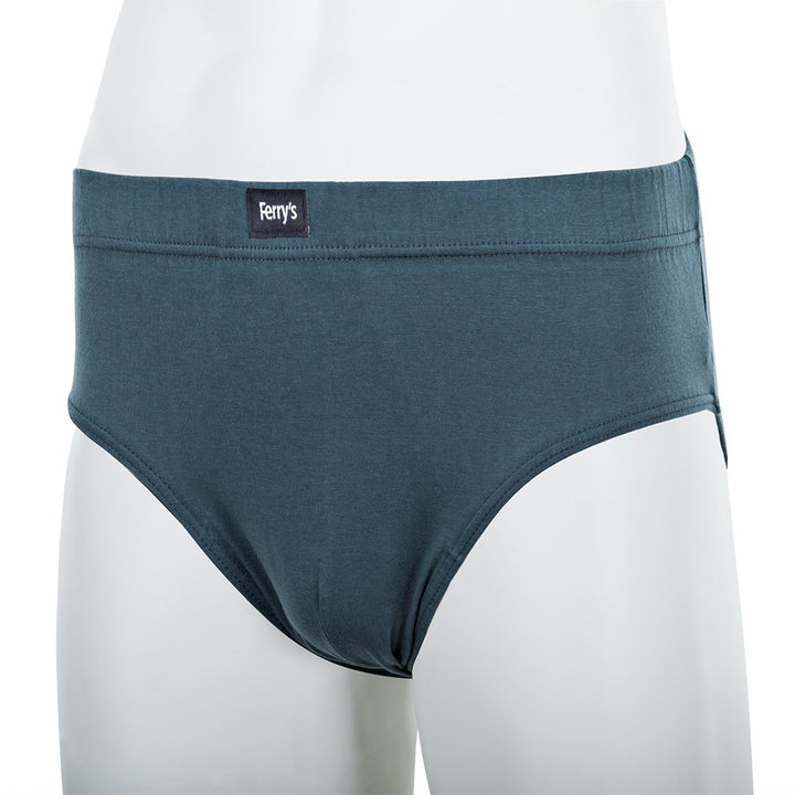 5406 SLIP CERRADO CON CINTURA ELÁSTICA 122-Gris