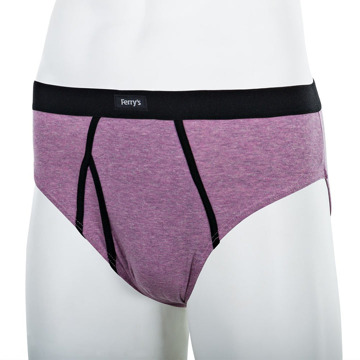 5444 SLIP ABIERTO MELANGE 744-Frambuesa