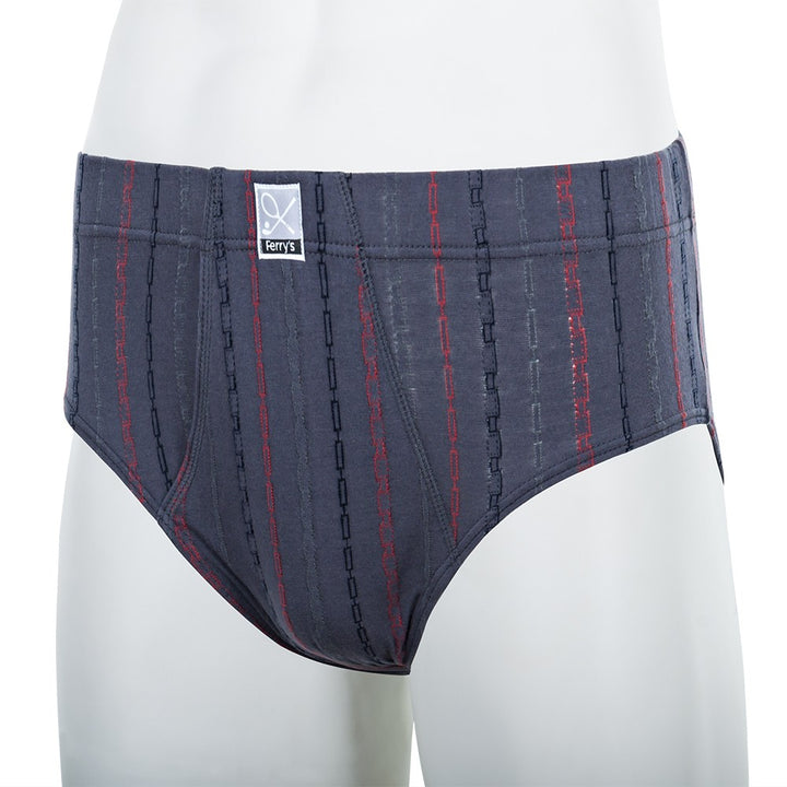 5446 SLIP ABIERTO BORDADO OSLO 128-Gris Berenjena S-48