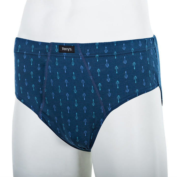 5448 SLIP ABIERTO BORDADO ANCLAS 311-Azul S-48