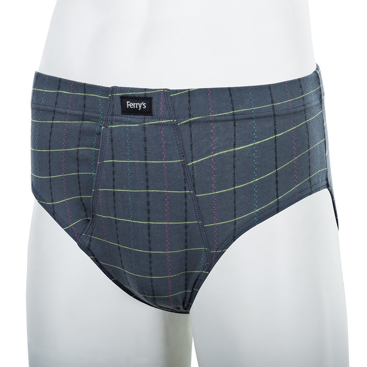 5461 SLIP ABIERTO BORDADO LISBOA 119-Gris