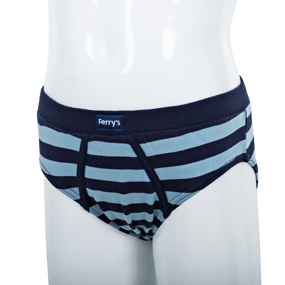 5327 SLIP CERRADO RAYAS HORIZONTALES 202-Azul Vespa