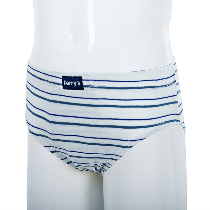 5333 SLIP CERRADO RAYADO BICO 000-Blanco