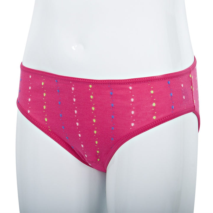 5504 BRAGUITA BORDADA MULTICOLOR 744-Frambuesa