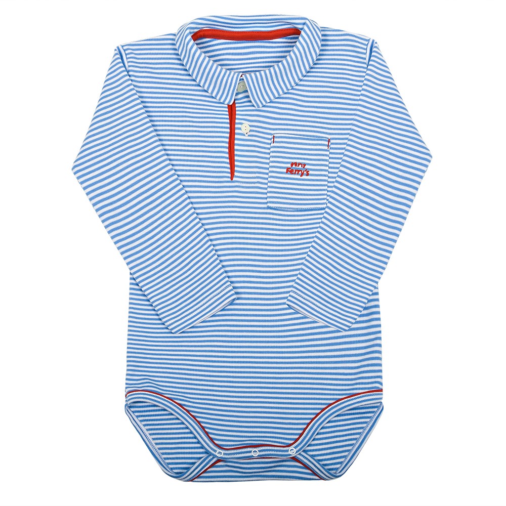 2806 BODY RAYAS BOLSILLO 315-Azul Cielo