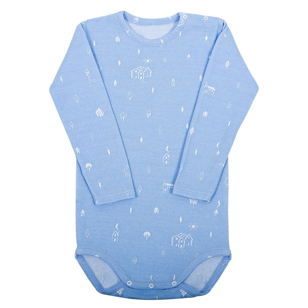 2807 BODY APERTURA JACQUARD 225-Celeste Medio