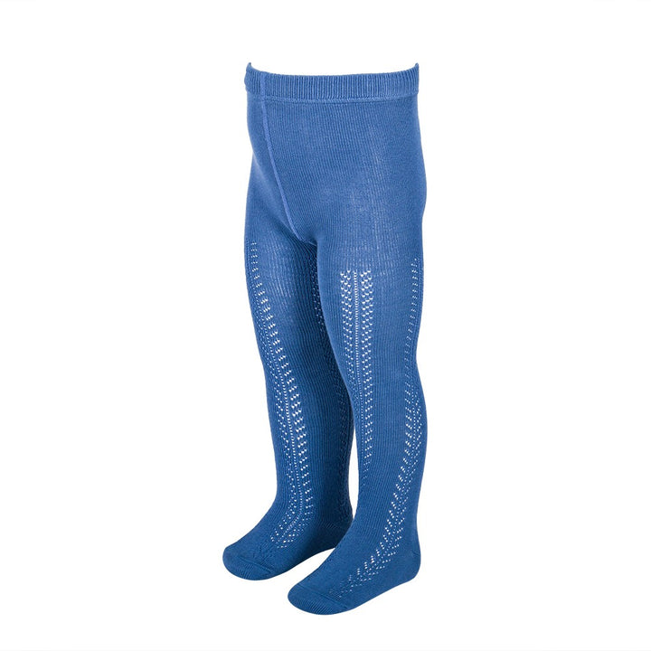 4502 LEOTARDOS DIBUJO CALADO INVIERNO 294-Azul Azafata