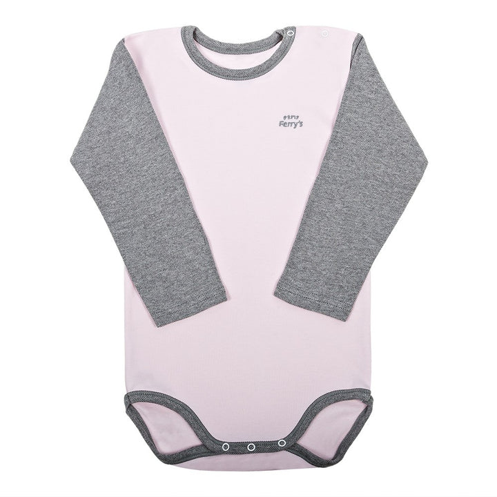 2808 BODY BORDADO TÉRMICO AFELPADO APERTURA LATERAL 715-Rosa Pálido