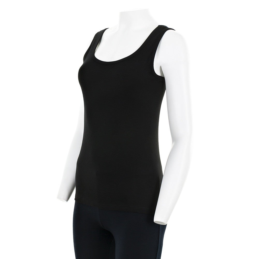 7803 CAMISETA DE TIRANTES NATURAL 009-Negro