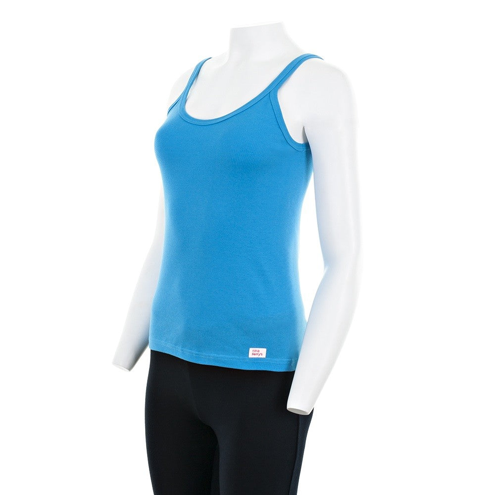 7804 CAMISETA TIRANTES FINOS 270-Turquesa