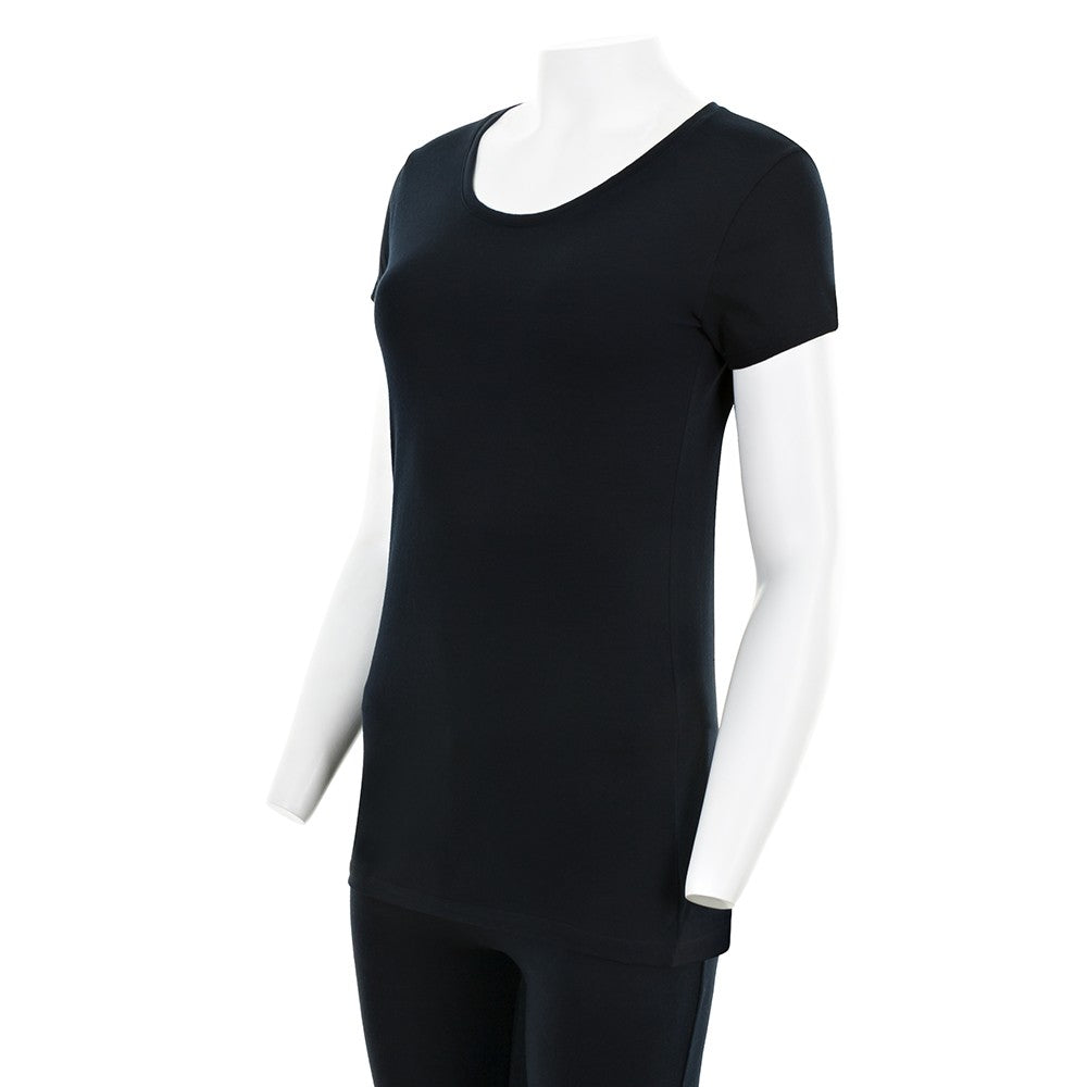 7806 CAMISETA MANGA CORTA TEJIDO FINO 039-Marino