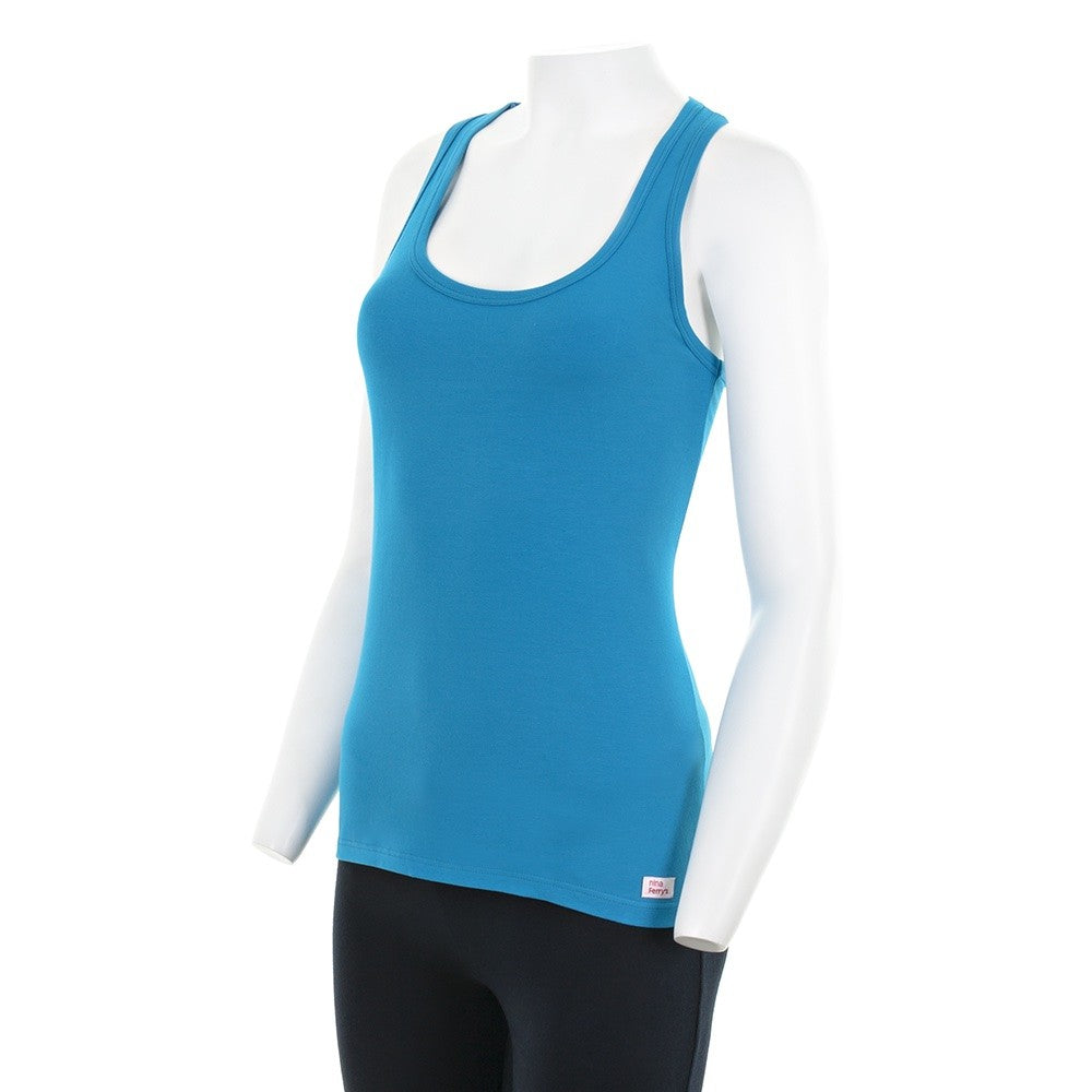 7812 CAMISETA TIRANTES NADADORA 280-Turquesa