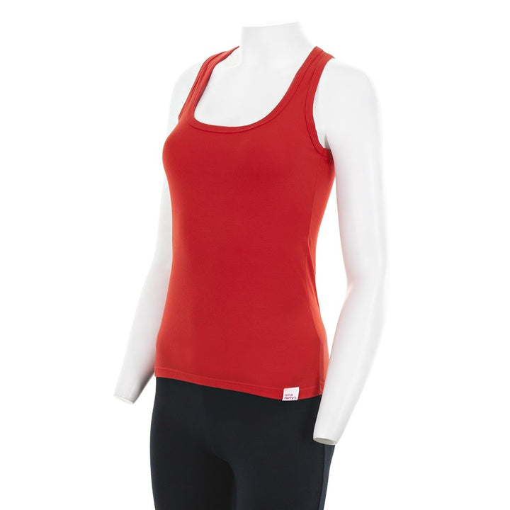 7812b CAMISETA TIRANTES NADADORA 076-Rojo 2XL