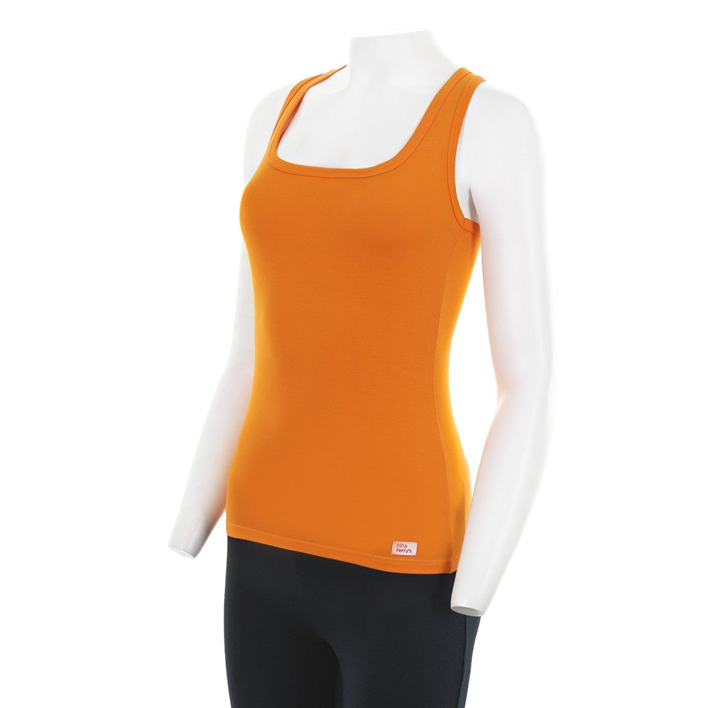 7812b CAMISETA TIRANTES NADADORA 691-Naranja 2XL