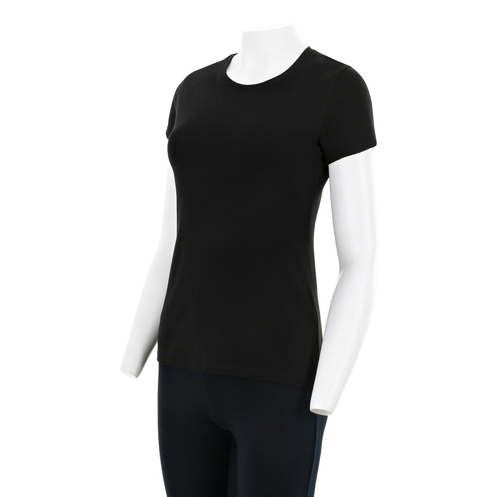 7815b CAMISETA MANGA CORTA BÁSICA 009-Negro 2XL