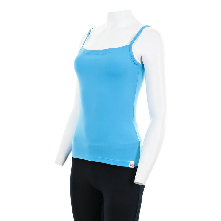 7838 CAMISETA TIRANTES FINOS MICROFIBRA 270-Turquesa