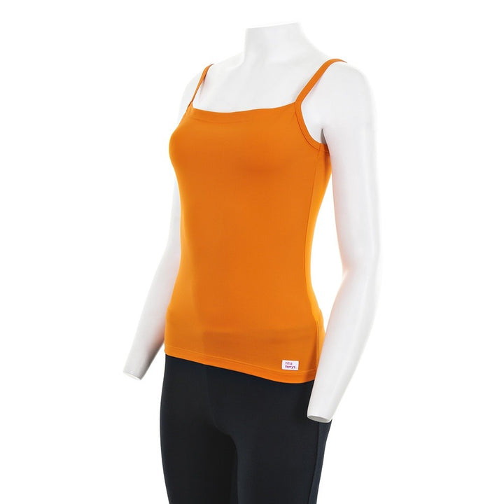 7838 CAMISETA TIRANTES FINOS MICROFIBRA 691-Naranja