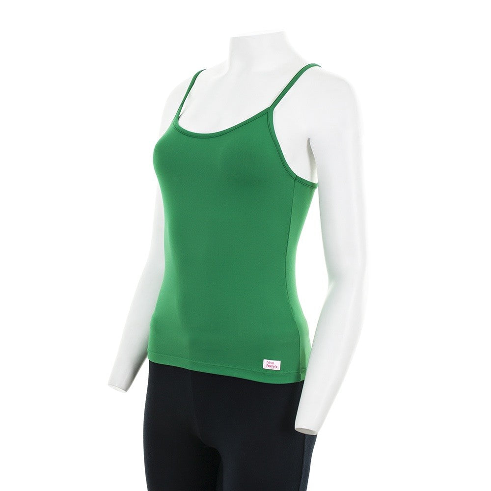 7840 CAMISETA TIRANTES FINOS NADADORA 810-Verde Billar