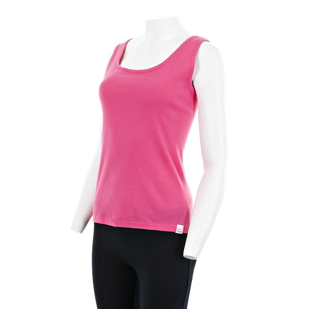 7862b CAMISETA TIRANTES ANCHA 744-Frambuesa 2XL