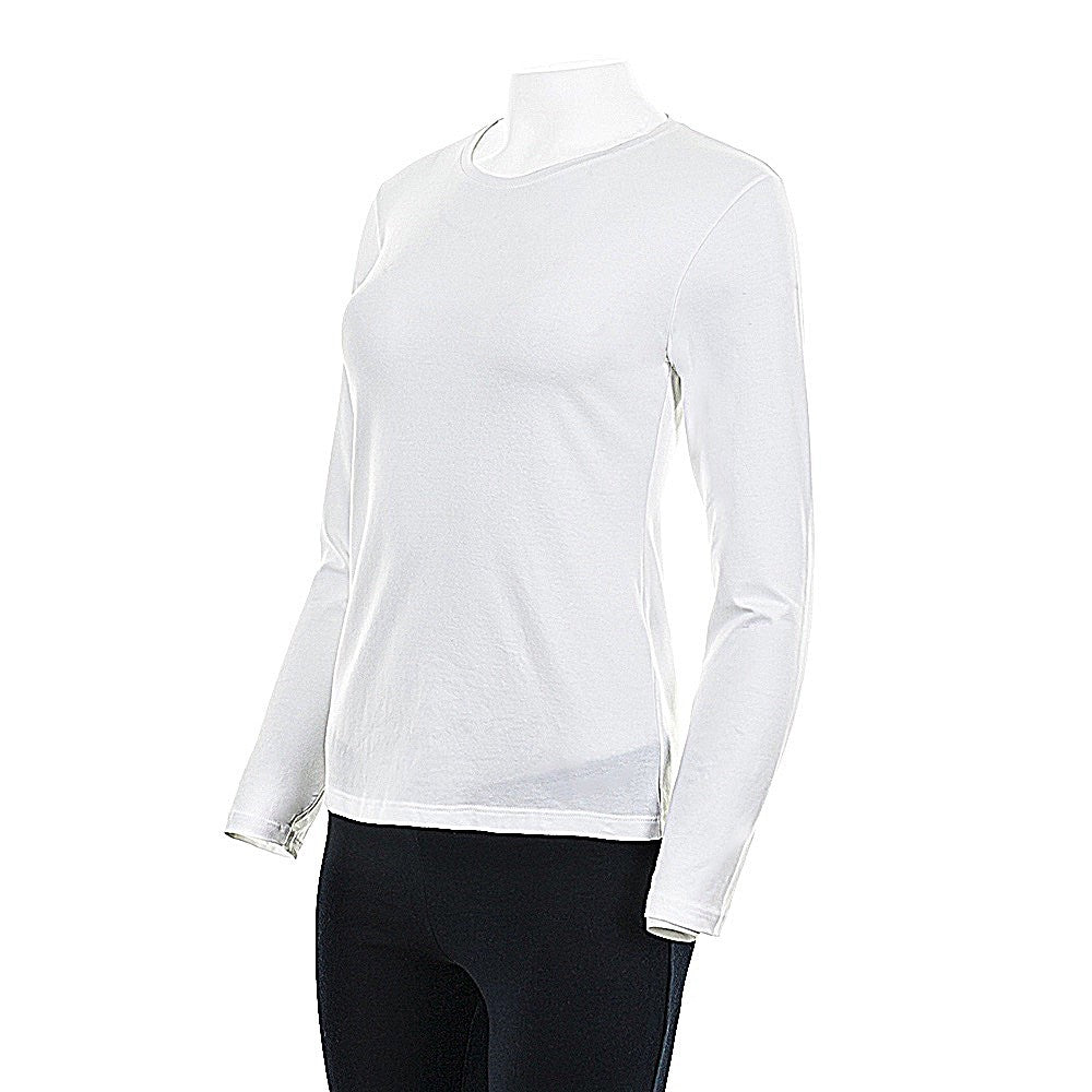 7917b CAMISETA MANGA LARGA BÁSICA 000-Blanco 2XL