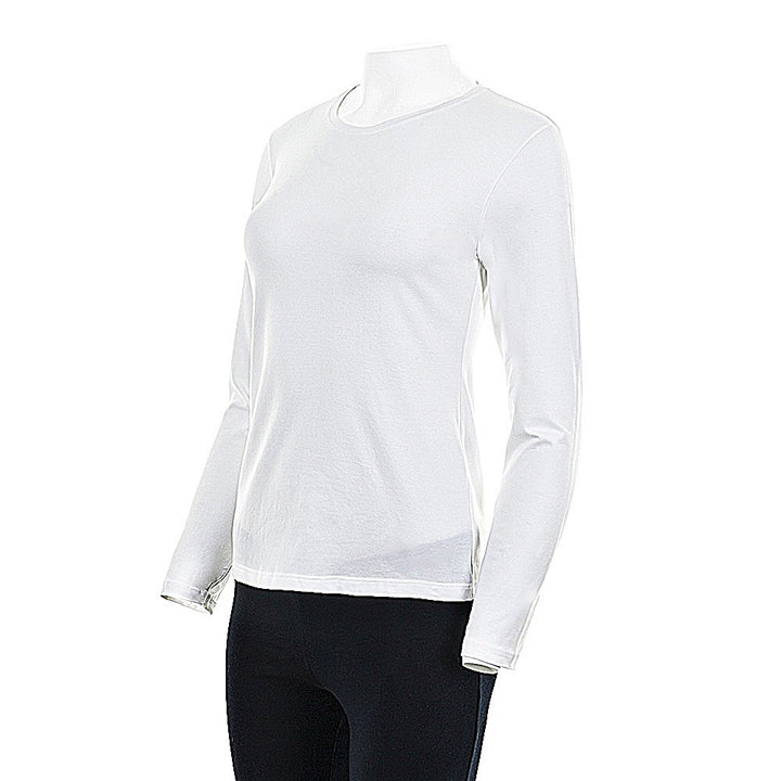 7917b CAMISETA MANGA LARGA BÁSICA 000-Blanco 2XL