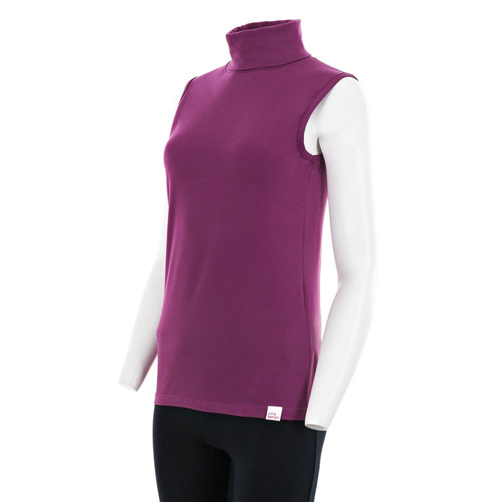 7921 CAMISETA CISNE SIN MANGAS 780-Morado