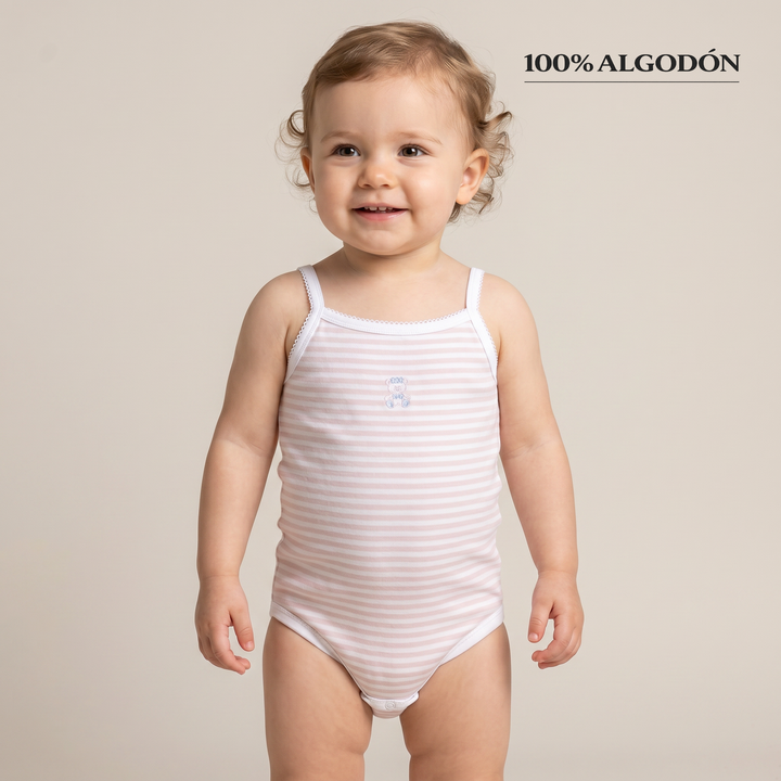 2608 BODY MIL RAYAS 715-Rosa Pálido