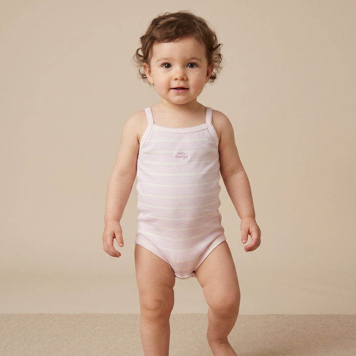 2610 BODY RAYADO TIRANTES 737-Rosa