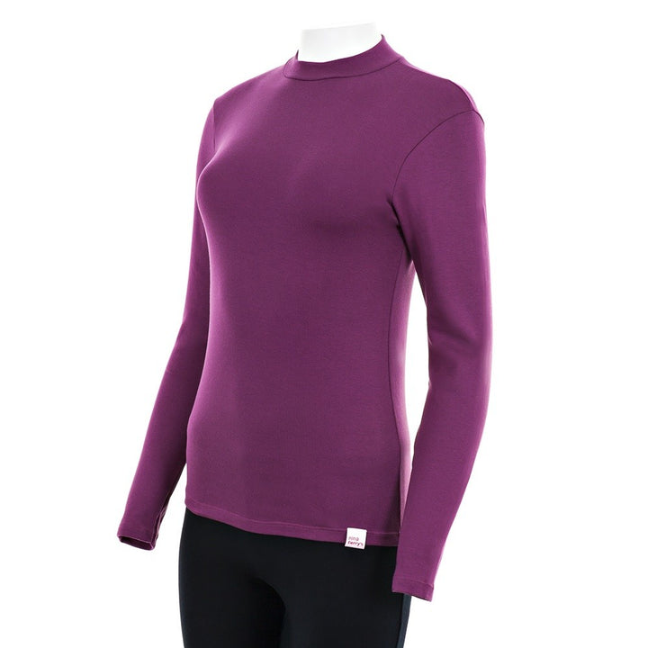 7997b CAMISETA SEMICISNE MANGA LARGA 780-Morado 2XL