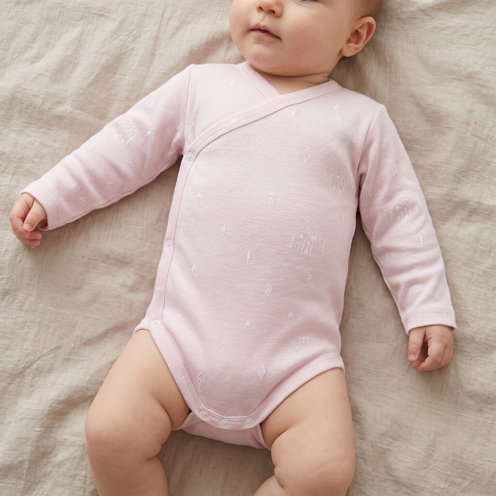 2701 BODY NATAL JACQUARD 737-Rosa