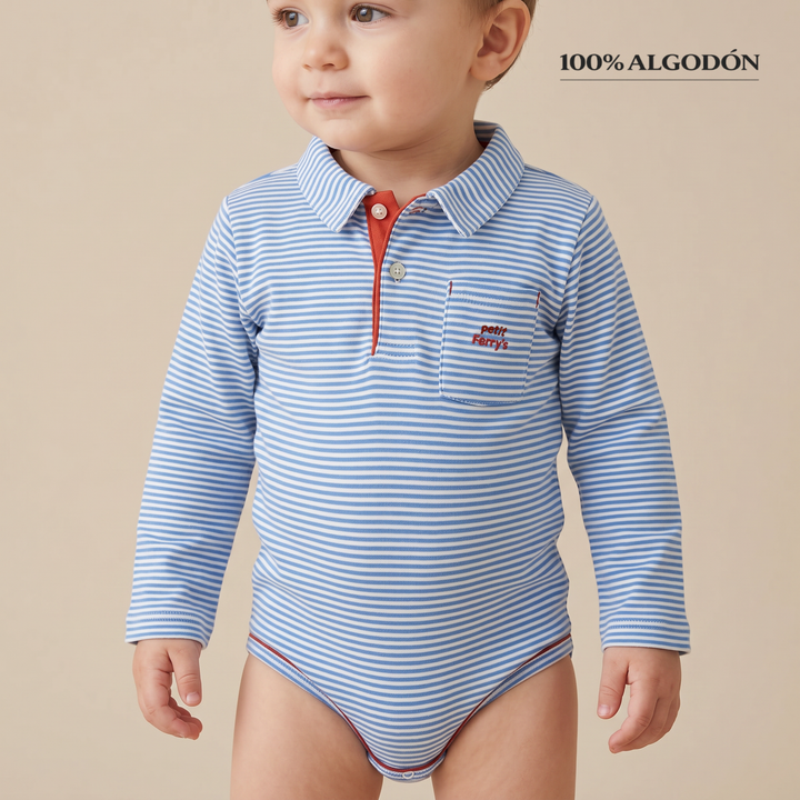 2806 STRIPED POCKET BODYSUIT