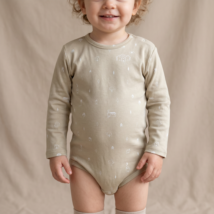 2807 BODY APERTURA JACQUARD 404-Beige