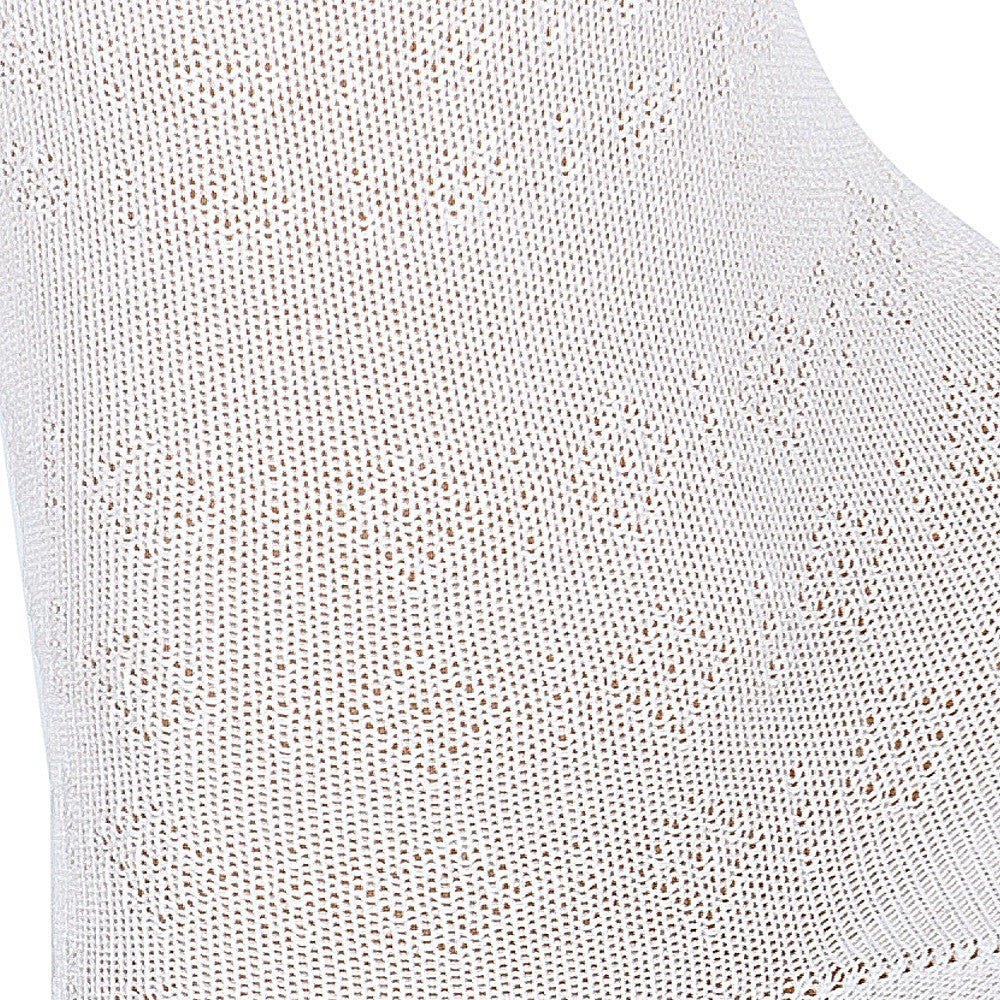 4040 CALCETÍN LINKS HILO DE ESCOCIA 000-Blanco