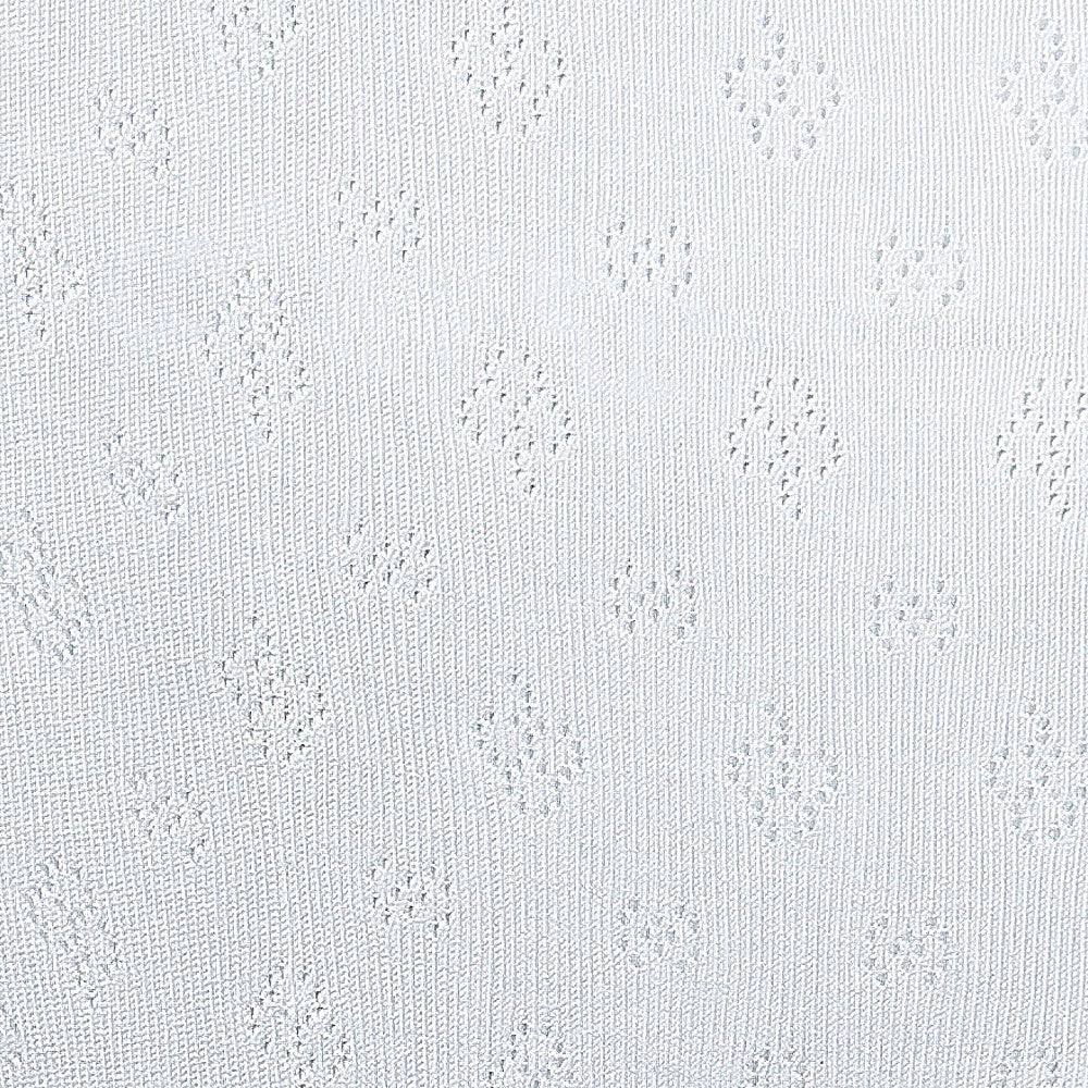 5627b BRAGA CALADA HILO DE ESCOCIA 100% ALGODÓN ANTIALÉRGICA 000-Blanco