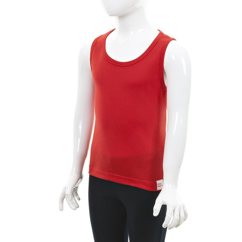 7601 CAMISETA TIRANTES ANCHOS 076-Rojo