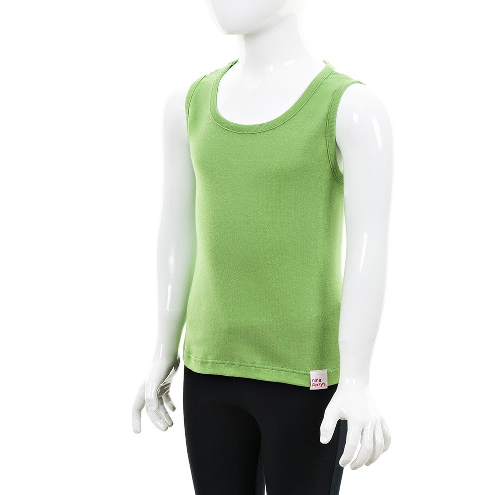 7601 CAMISETA TIRANTES ANCHOS 822-Verde