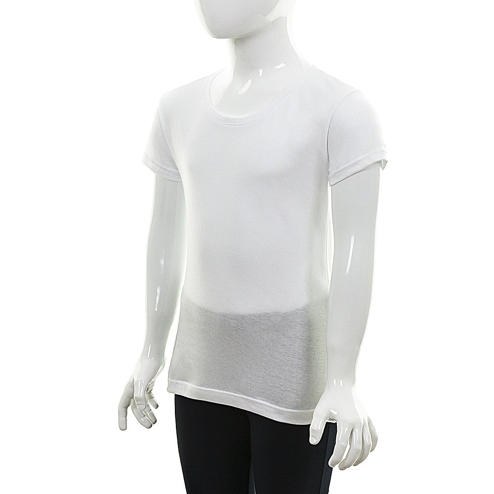 7603 CAMISETA MANGA CORTA TEJIDO FINO 000-Blanco