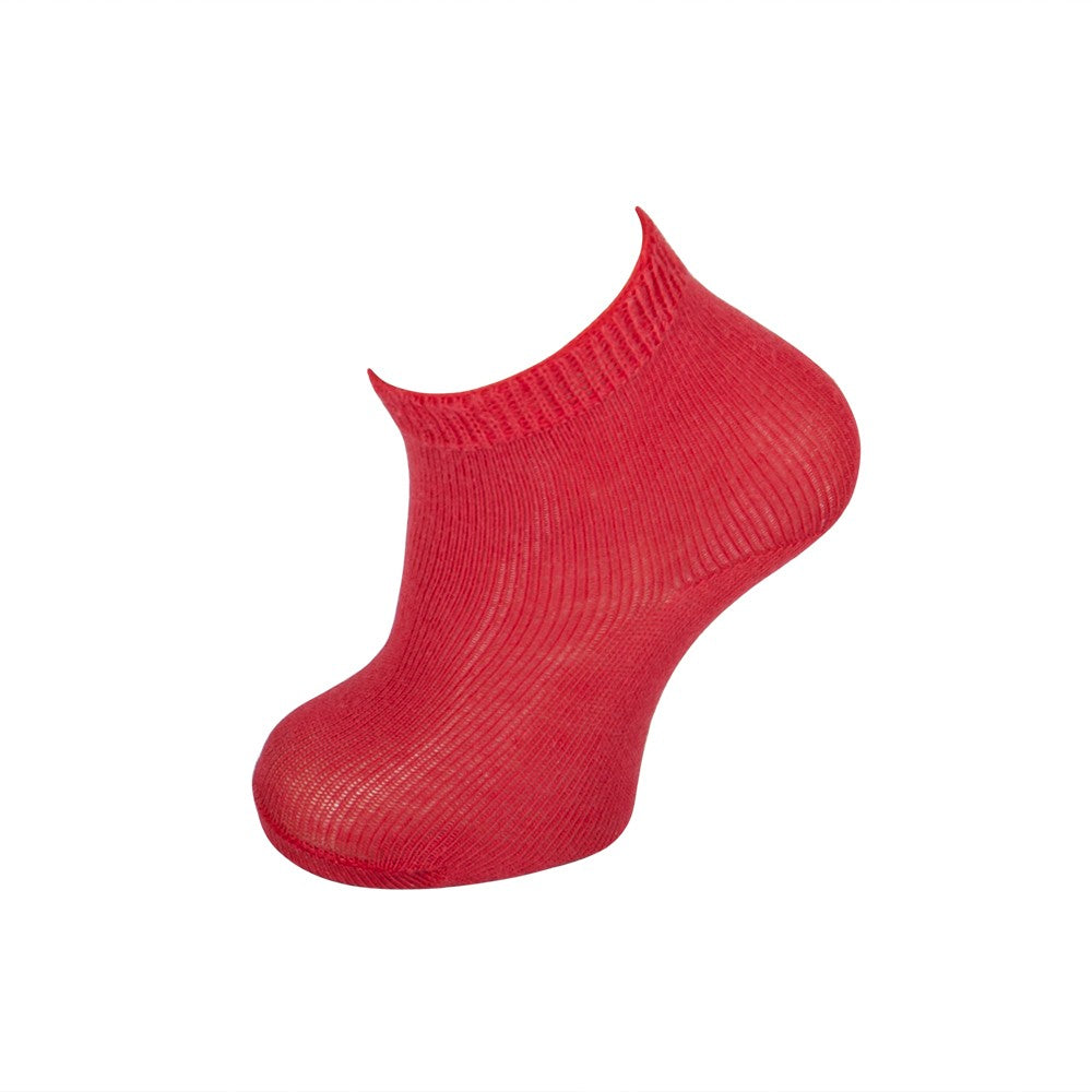 4010 CALCETÍN LISO NO APRIETA 076-Rojo