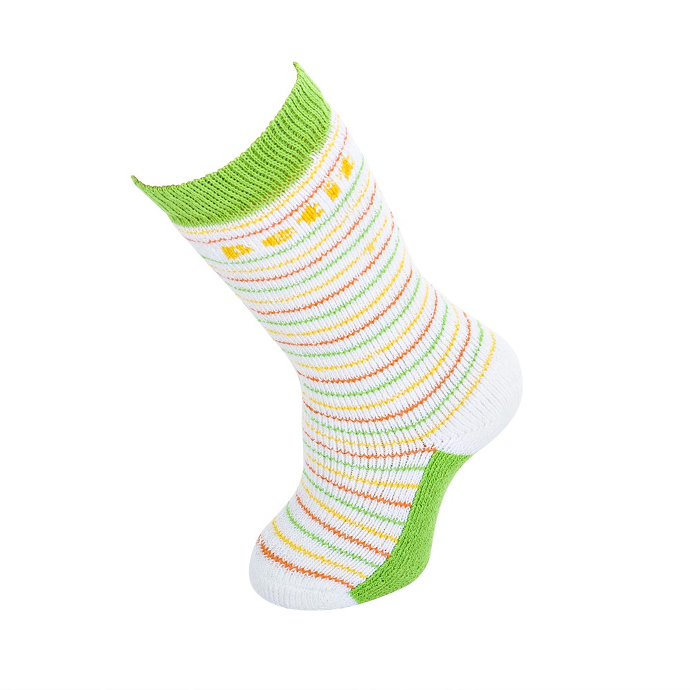 4799 CALCETÍN ALTO PETIT RAYAS 000-Blanco 25-27