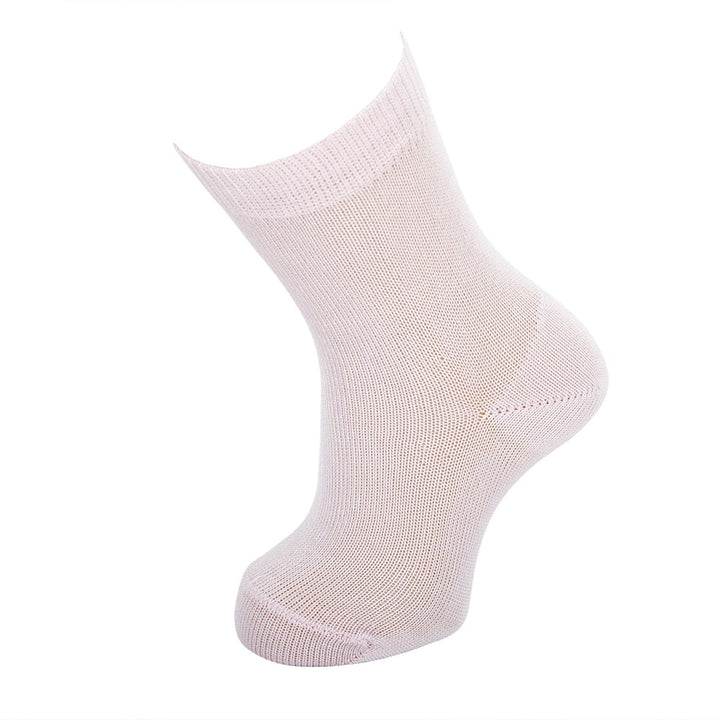 4714 CALCETÍN LISO 715-Rosa Pálido