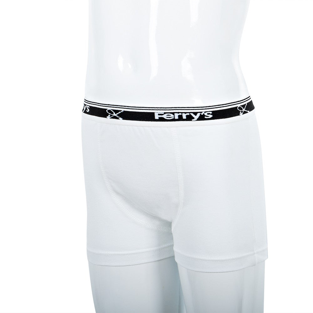 5322 BÓXER CERRADO CINTURA JACQUARD 000-Blanco