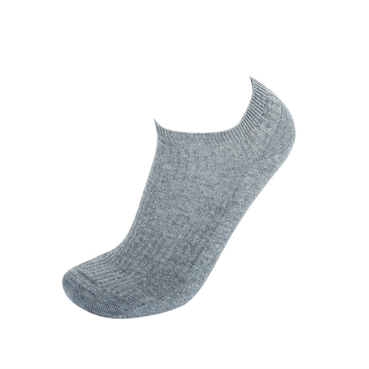 4550 CALCETINES INVISIBLES 100% ALGODÓN ANTIALÉRGICO 129-Gris Vigoré