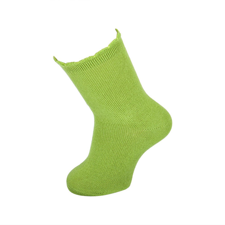 4243 CALCETÍN PUÑO ADORNO 820-Verde Jardín