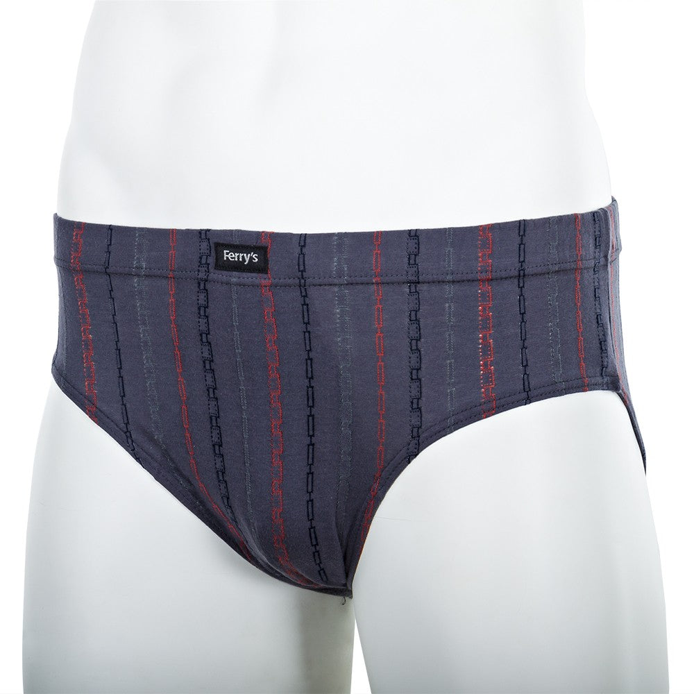 5445 SLIP CERRADO BORDADO OSLO 128-Gris Berenjena