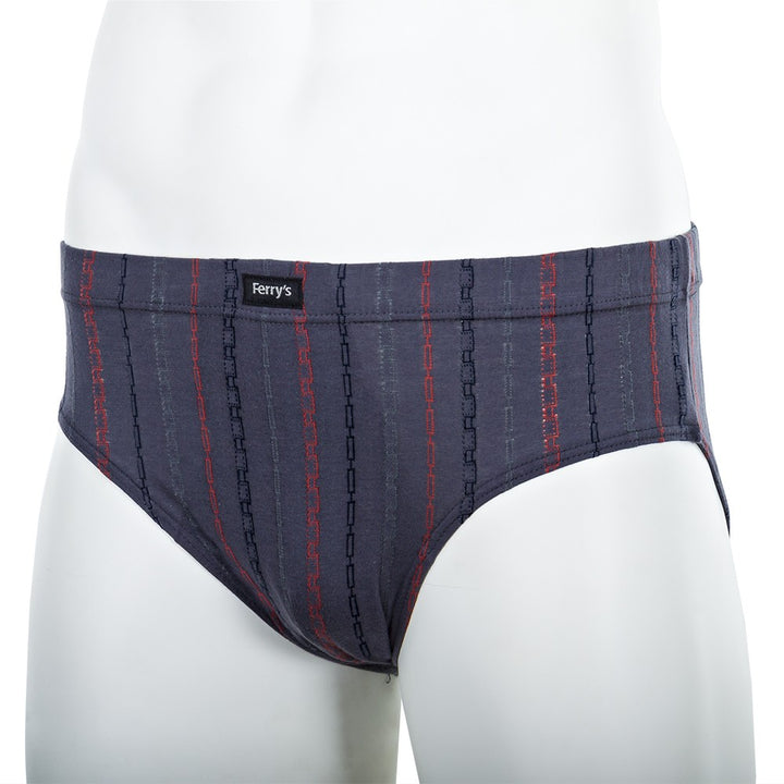 5445 SLIP CERRADO BORDADO OSLO 128-Gris Berenjena